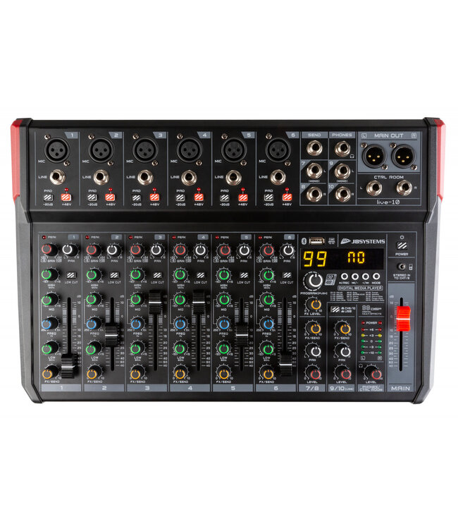 JB systems LIve 10 Pa mixer