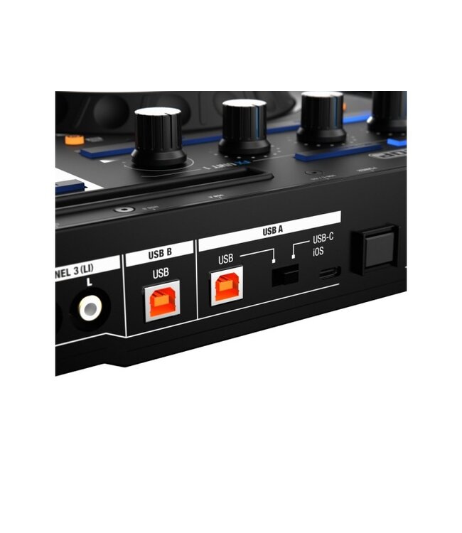 Reloop Mixon 8 Pro 4kanaals DJ controller voor Serato DJ Pro en Algoriddim djay Pro AI
