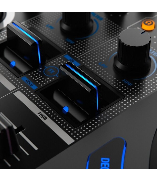Reloop Mixon 8 Pro 4kanaals DJ controller voor Serato DJ Pro en Algoriddim djay Pro AI