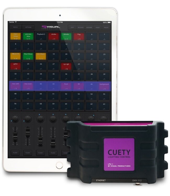 Visual Productions Cuety LPU-2 DMX interface voor iPad