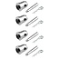 Beamz Beamz P30 halve cone truss connectors set van 4