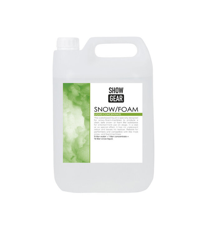 Showgear Showgear sneeuw en schuim vloeistof concentraat 5L