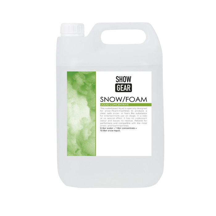 Showgear Showgear sneeuw en schuim vloeistof concentraat 5L