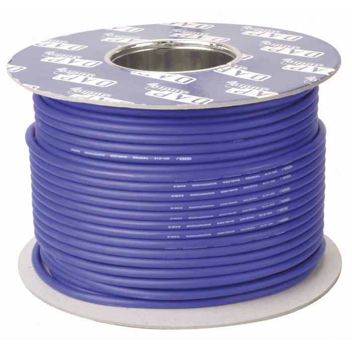 DAP DAP XLR digitale kabel, 100 m op een spoel