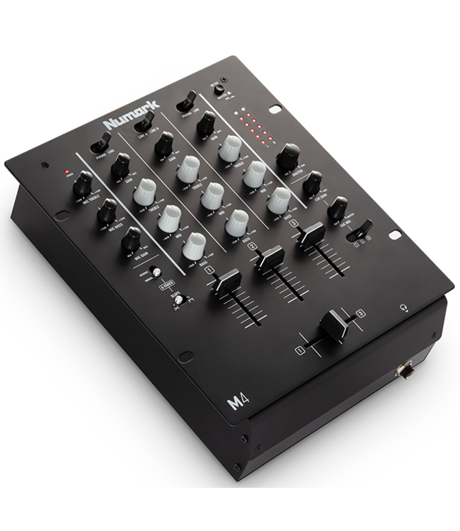 Numark M4 total black 3 kanaals scratch mixer