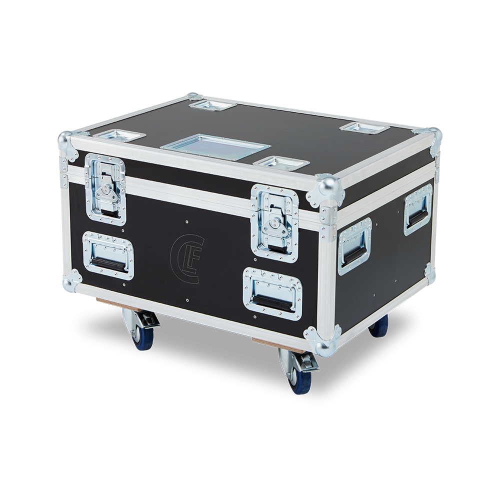 CLF Flightcase for 8x CLF Xena / Tricolor / Quadcolor