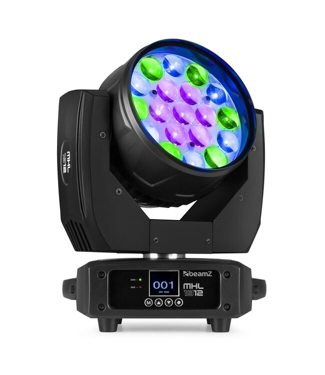 Beamz 2x MHL1912 in case