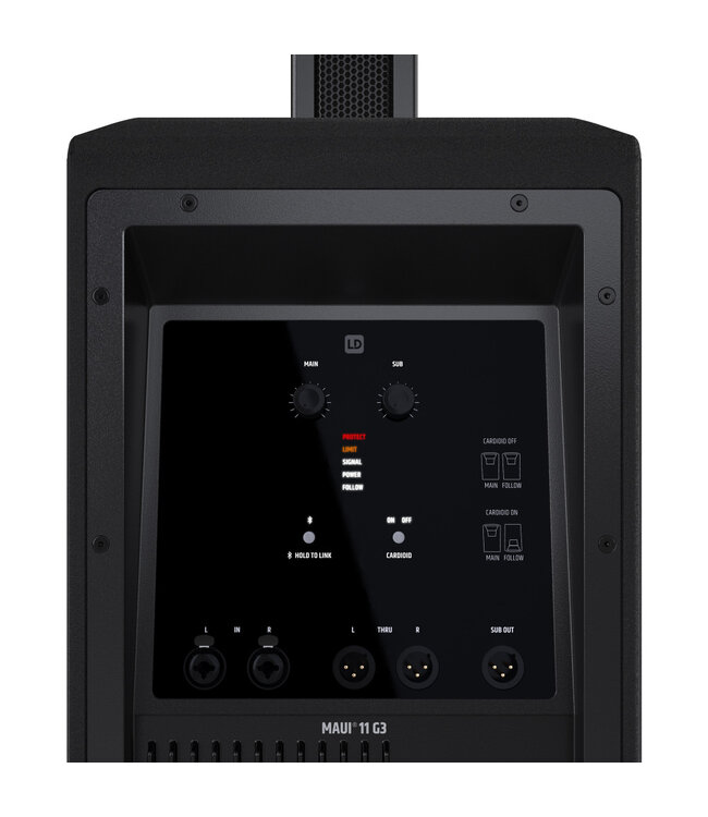 LD Systems MAUI 11 G3 kolom speaker zwart/wit