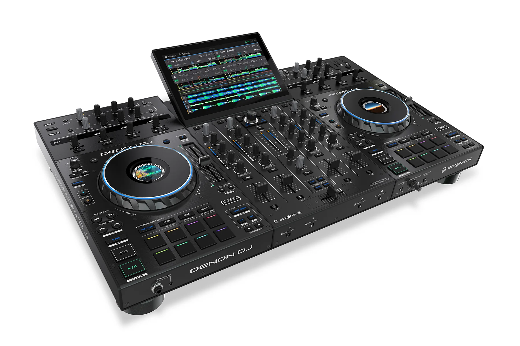 Denon Prime 4+ allinone DJcontroller Dutch DJ Equipment