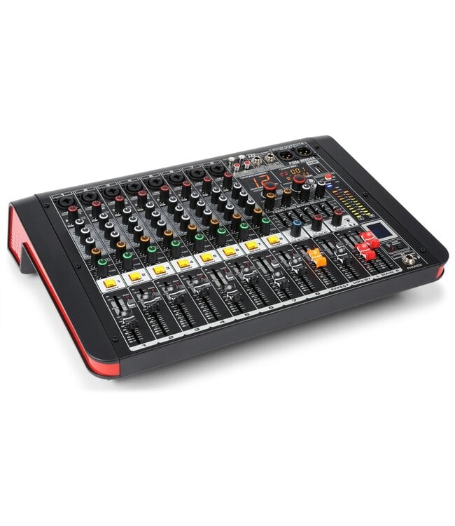 Power Dynamics PDM-M804A 8kanaals mixer met versterker