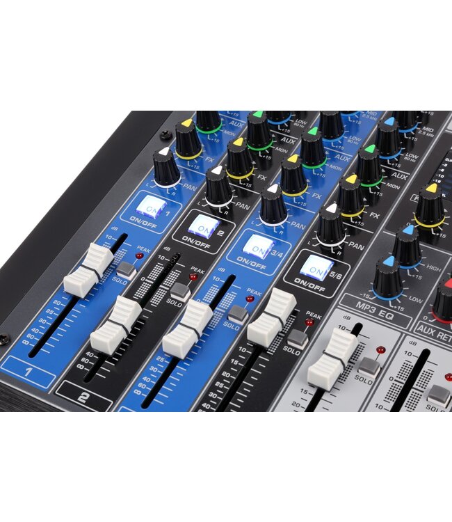 Power Dynamics PDM-S1204 12kanaals analoge mixer