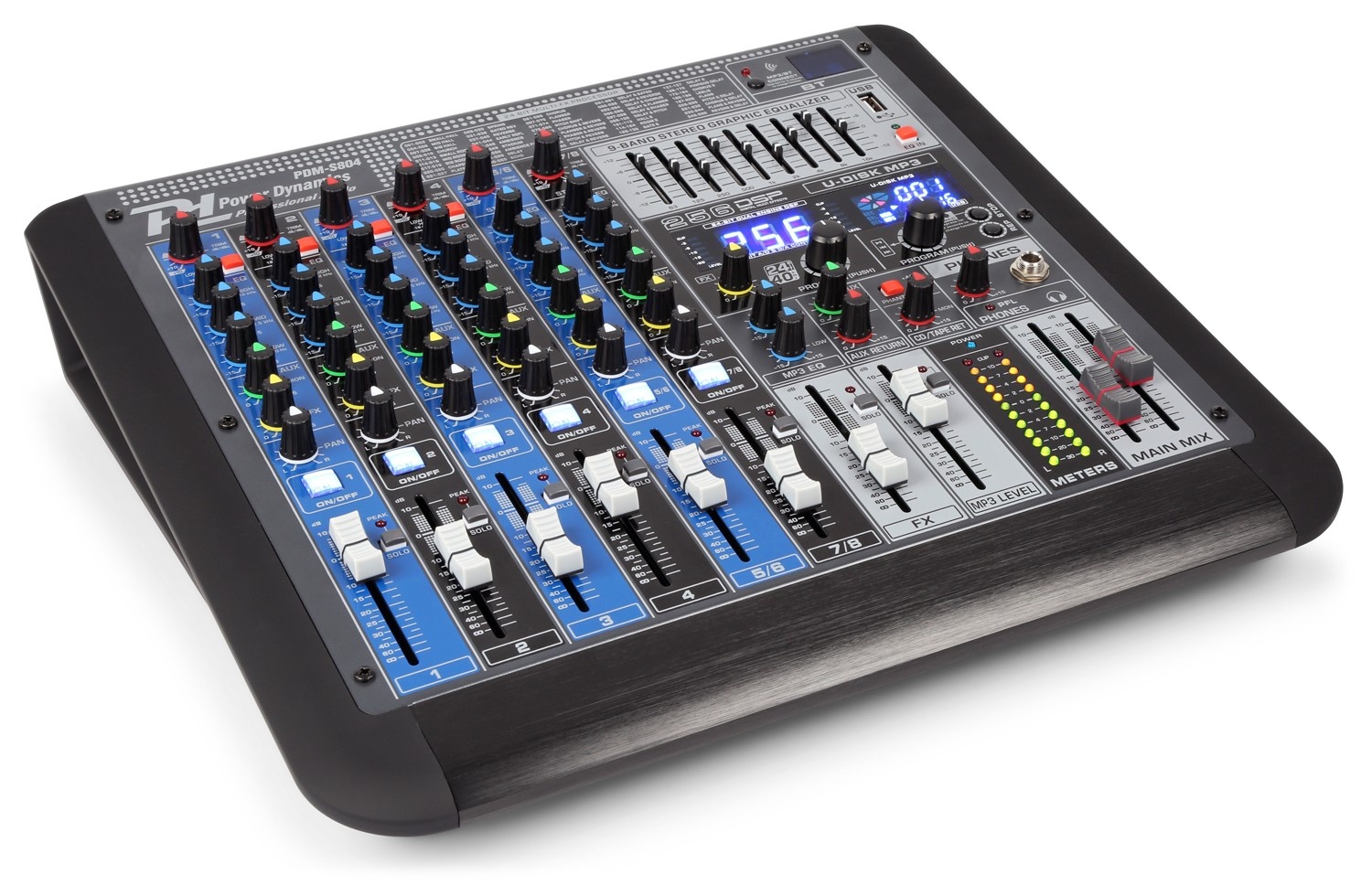 Power Dynamics PDM-S1204 12kanaals analoge mixer