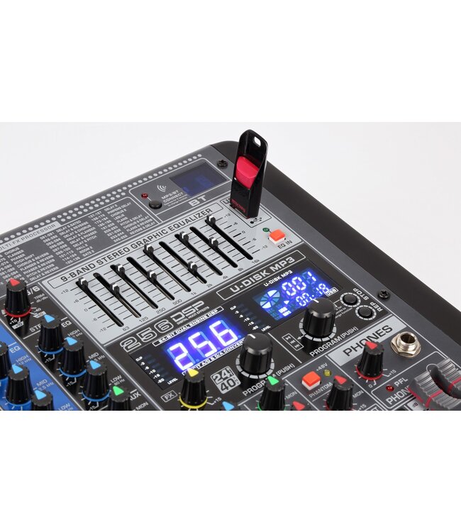 Power Dynamics PDM-S1604 16kanaals analoge mixer