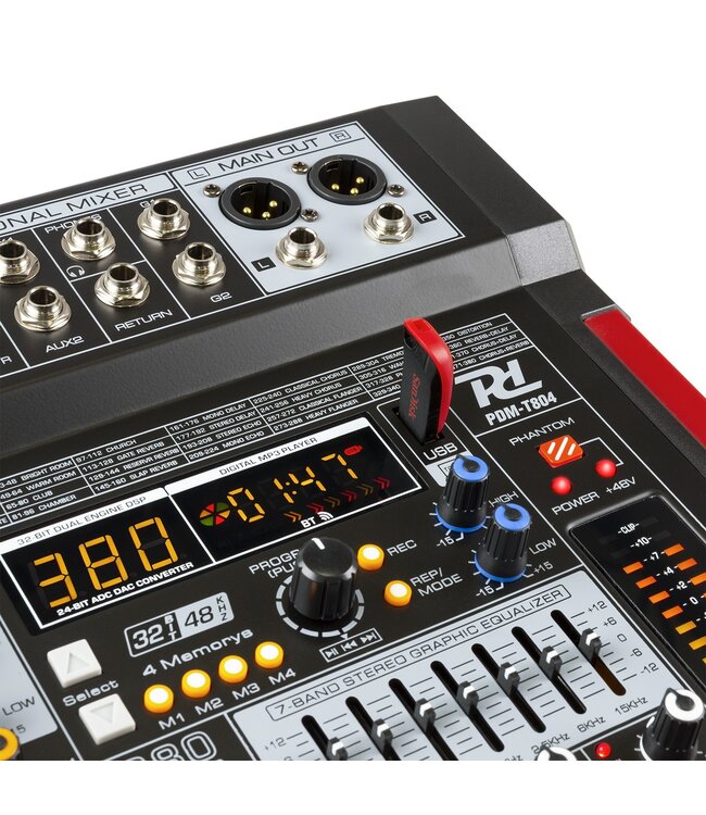 Power Dynamics PDM-T804 studio mixer