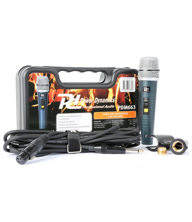 Power Dynamics PDM663 Dynamische microfoon
