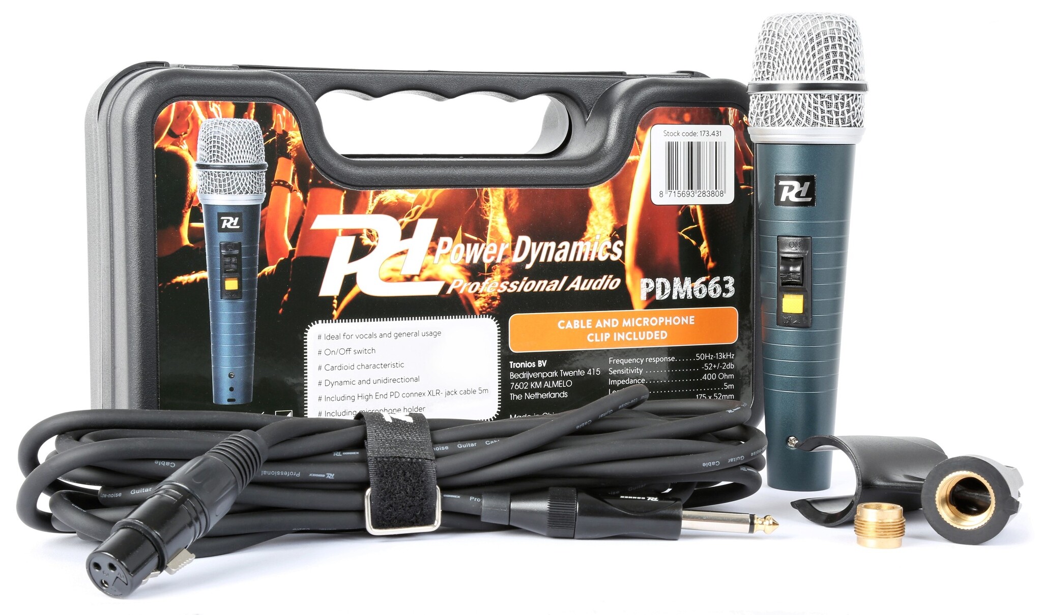Power Dynamics PDM663 Dynamische microfoon
