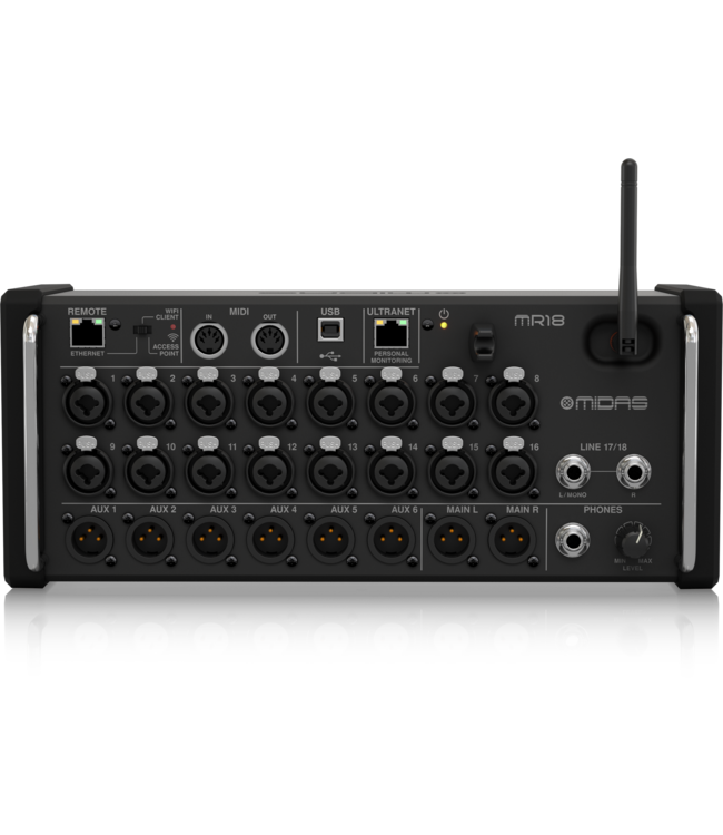 Midas MR18 digitale rack mixer