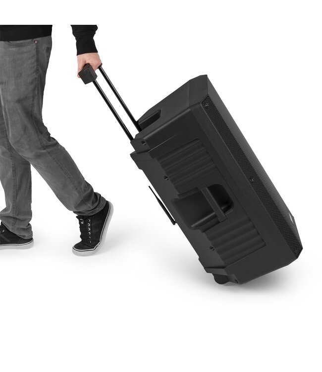 Vonyx VSA700 draagbare speaker op accu met 2x draadloze microfoon