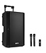 Vonyx VSA700 draagbare speaker op accu met 2x draadloze microfoon