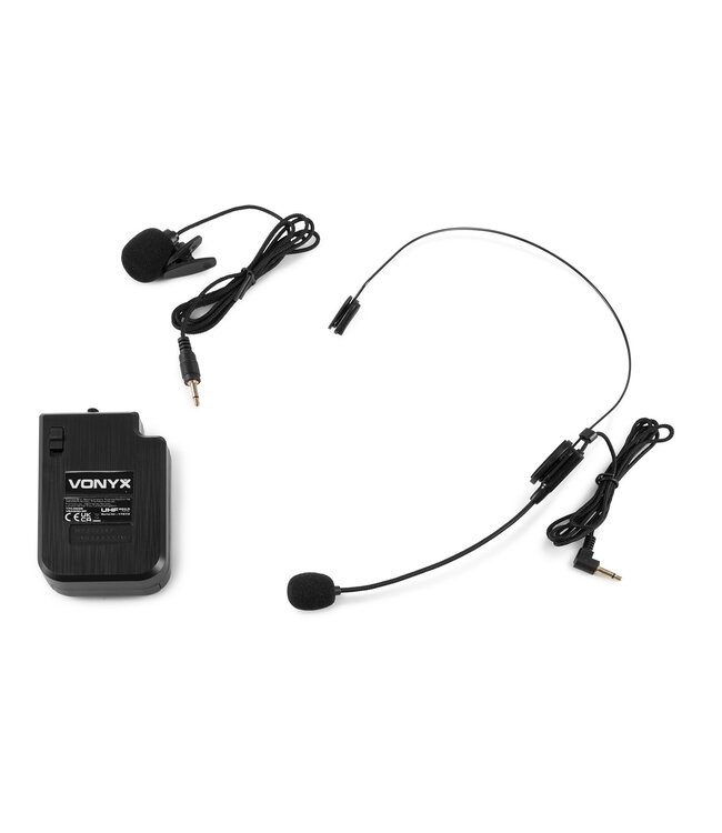 Vonyx VSA500-BP draagbare accu speaker