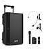 Vonyx VSA500-BP draagbare accu speaker