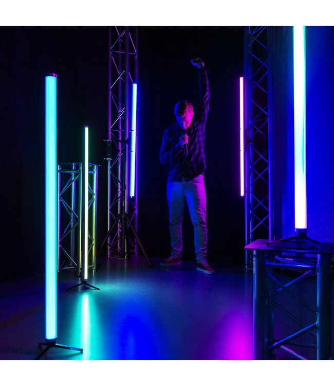 Beamz Kratos LED Tube Set RGBW + wwcw