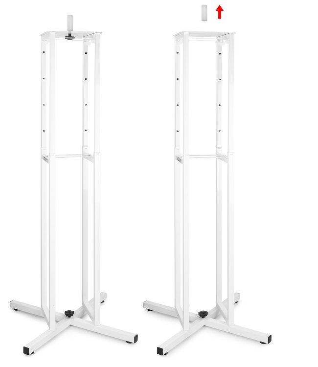 Vonyx DJP165 DJ Plinth Set licht stands