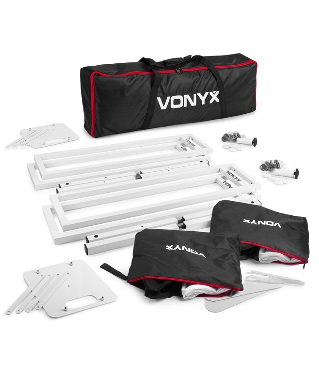 Vonyx DJP165 DJ Plinth Set licht stands