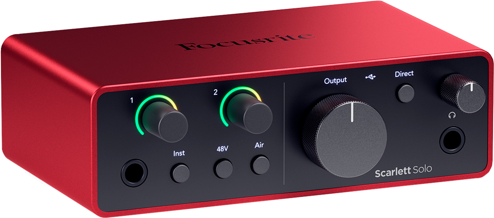 Focusrite Focusrite Scarlett Solo 4th Gen