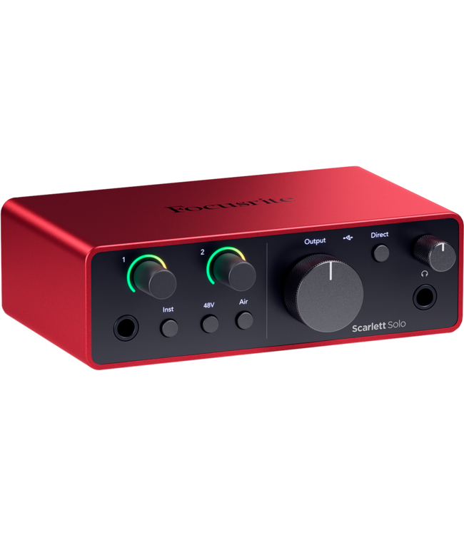 Focusrite Scarlett Solo Studio 4th gen studio bundel
