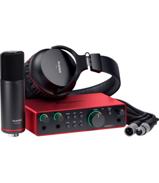 Focusrite Focusrite Scarlett 2i2 Studio 4th gen studio bundel