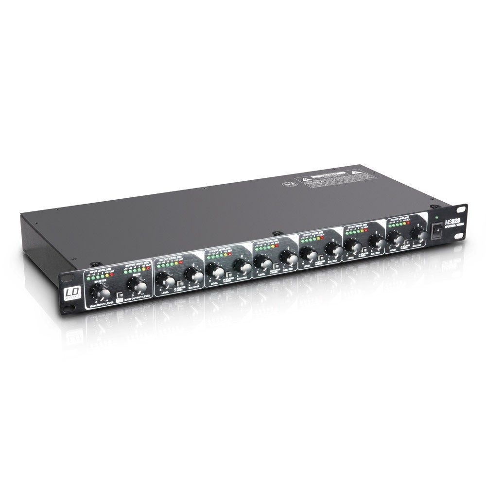 LD Systems MS828 19 inch rack mixer