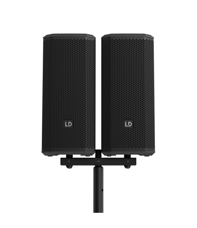 LD Systems DAVE 10 G4X DUAL STAND met vork