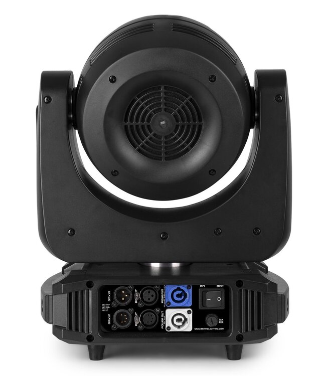 Demo Beamz MHL740 led wash zoom movinghead set