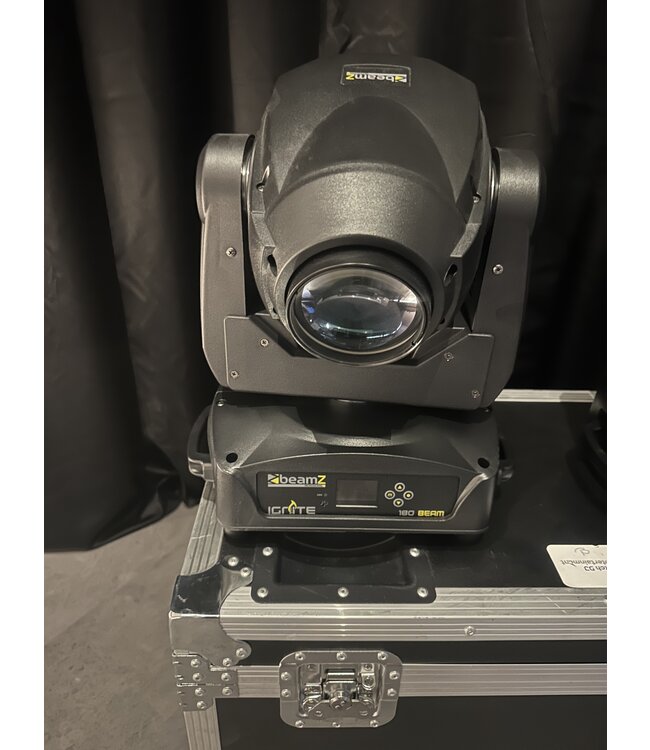 B-stock BeamZ Set van 2 IGNITE 180 beam LED Movingheads in flightcase