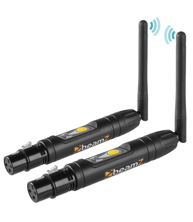 Beamz BBP W-DMX draadloze DMX zender / ontvanger