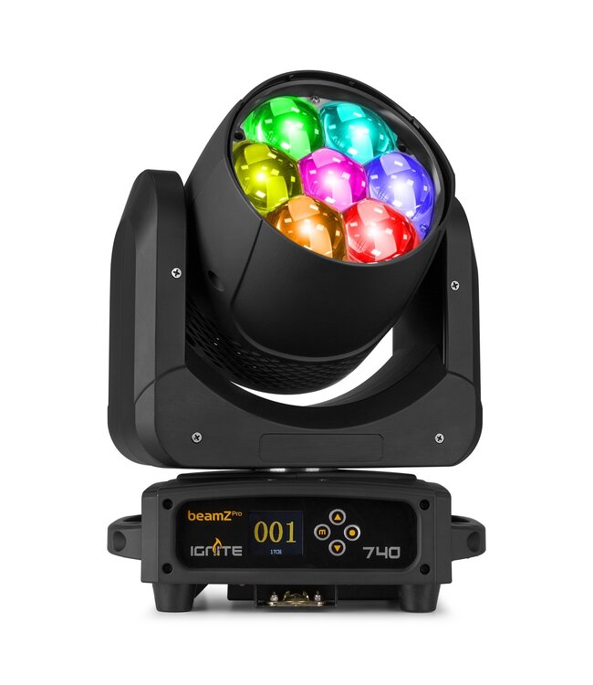 Beamz Ignite 740 Zoom wash movinghead