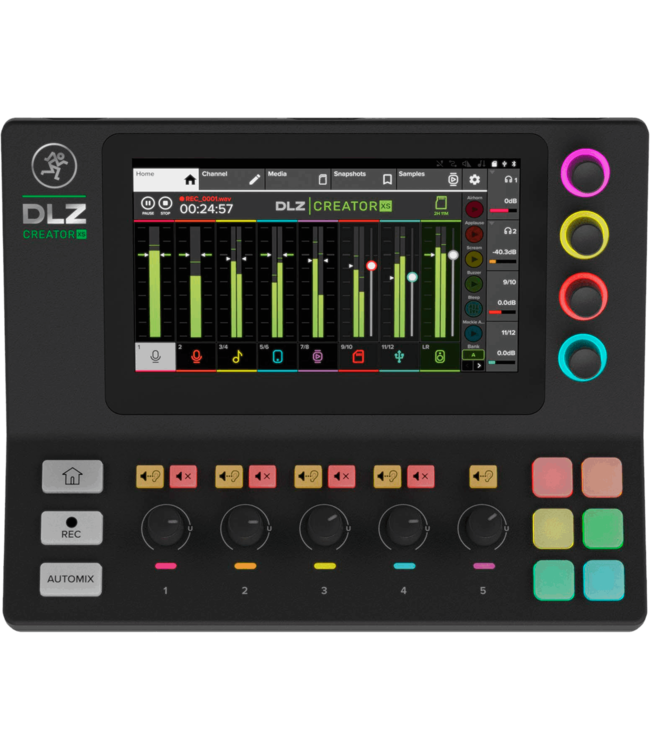 Mackie DLZ Creator XS podcast mixer