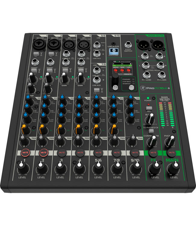 Mackie ProFX10v3+ usb mixer