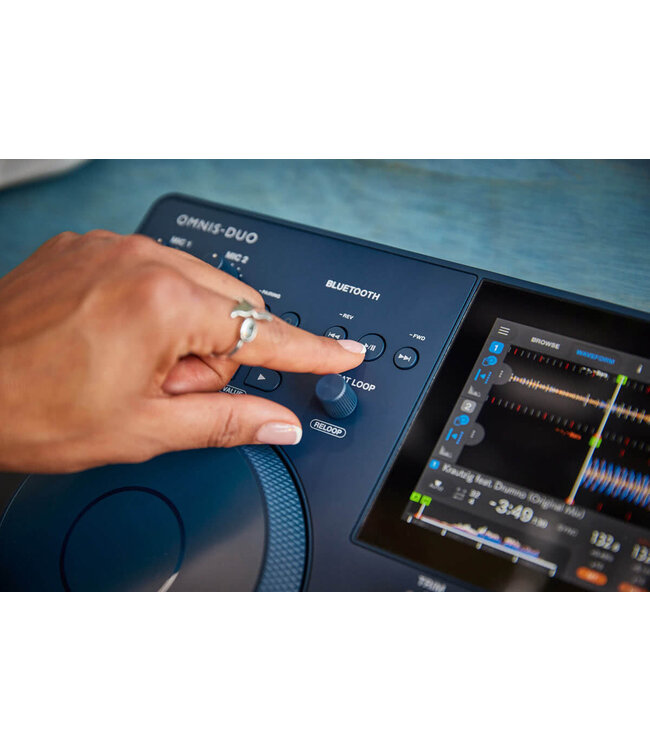 AlphaTheta OMNIS-DUO batterij DJcontroller