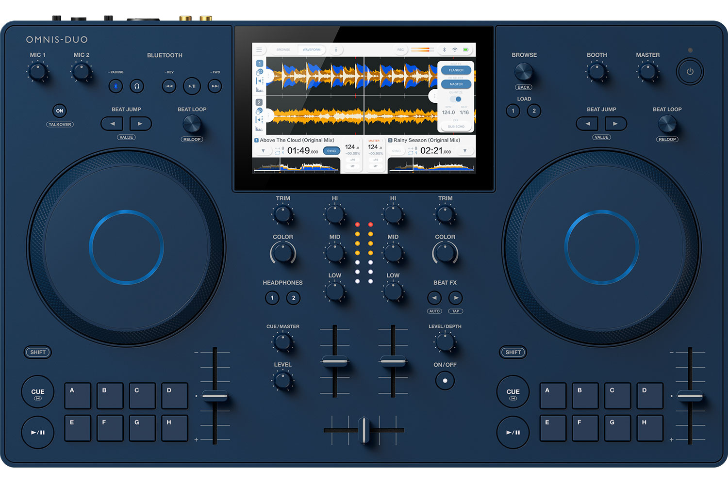 AlphaTheta OMNIS-DUO batterij DJcontroller