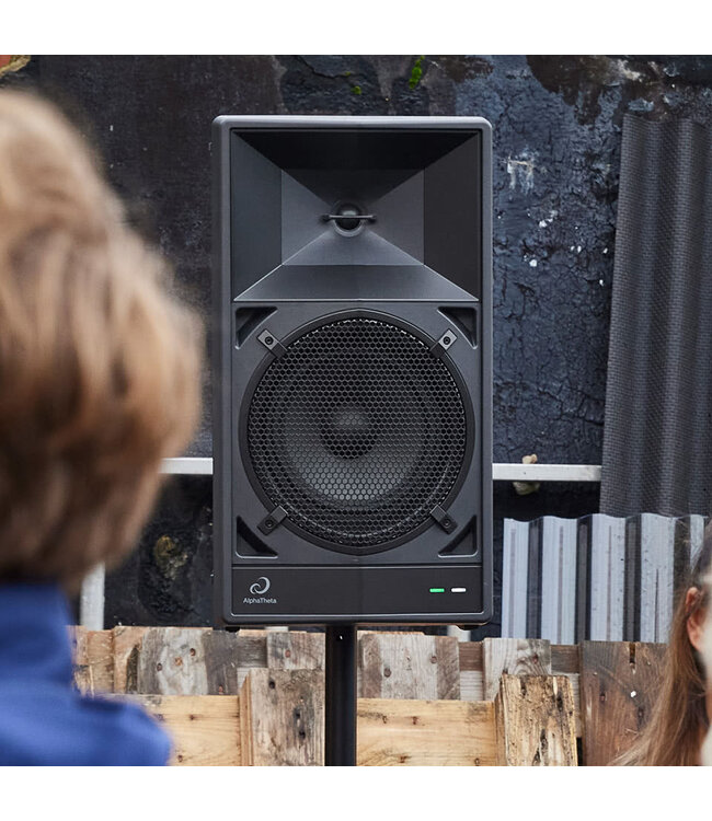 AlphaTheta Wave-Eight draagbare accu bluetooth speaker