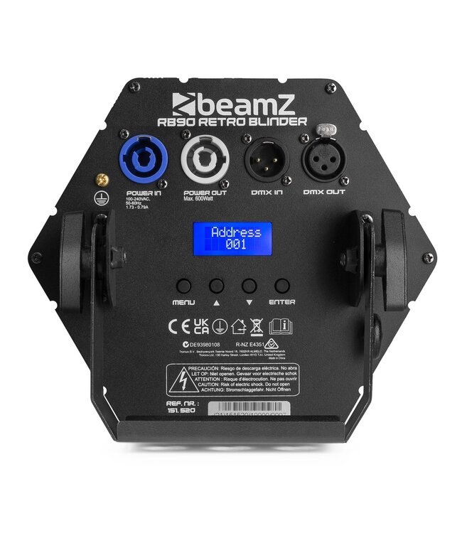 Beamz RB90 Retro RGB Blinder