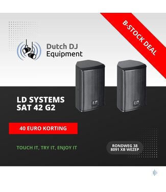 LD Systems B-stock LD Systems SAT 42 G2 passieve monitoren