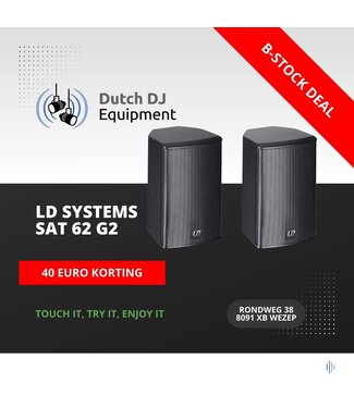 LD Systems B-stock LD Systems SAT 62 G2  passieve monitoren