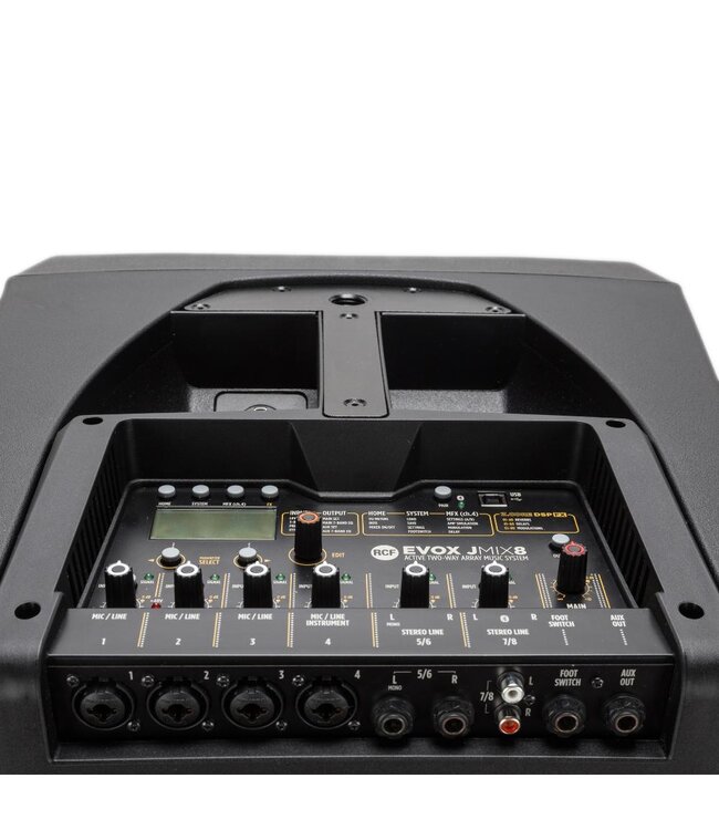 RCF EVOX JMIX8 actieve 2-weg line-array met mixer