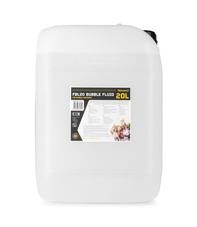 Beamz FBL20 bubble vloeistof