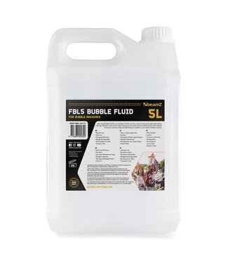 Beamz FBL5 Bubble vloeistof