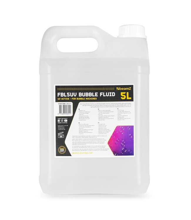 Beamz FBL5 Bubble vloeistof
