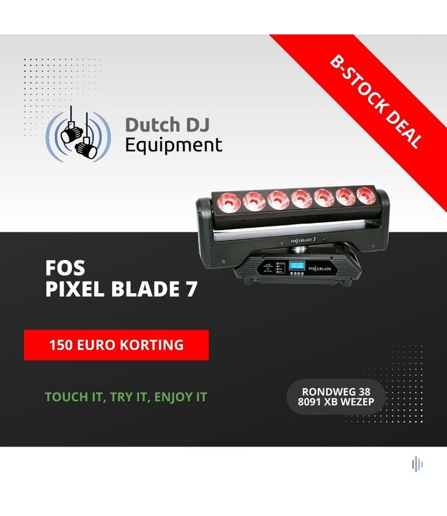 Demo Model FOS Pixel Blade 7 led bar